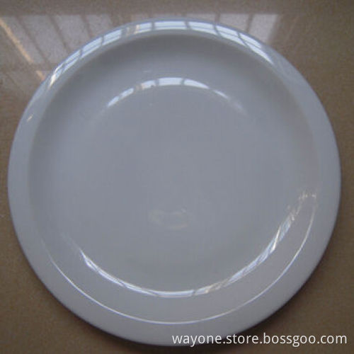 10.5-inch Flat Plate Set, Wide Edge, Used for Pizza Shop and Hotel, Stock, Cheaper Price